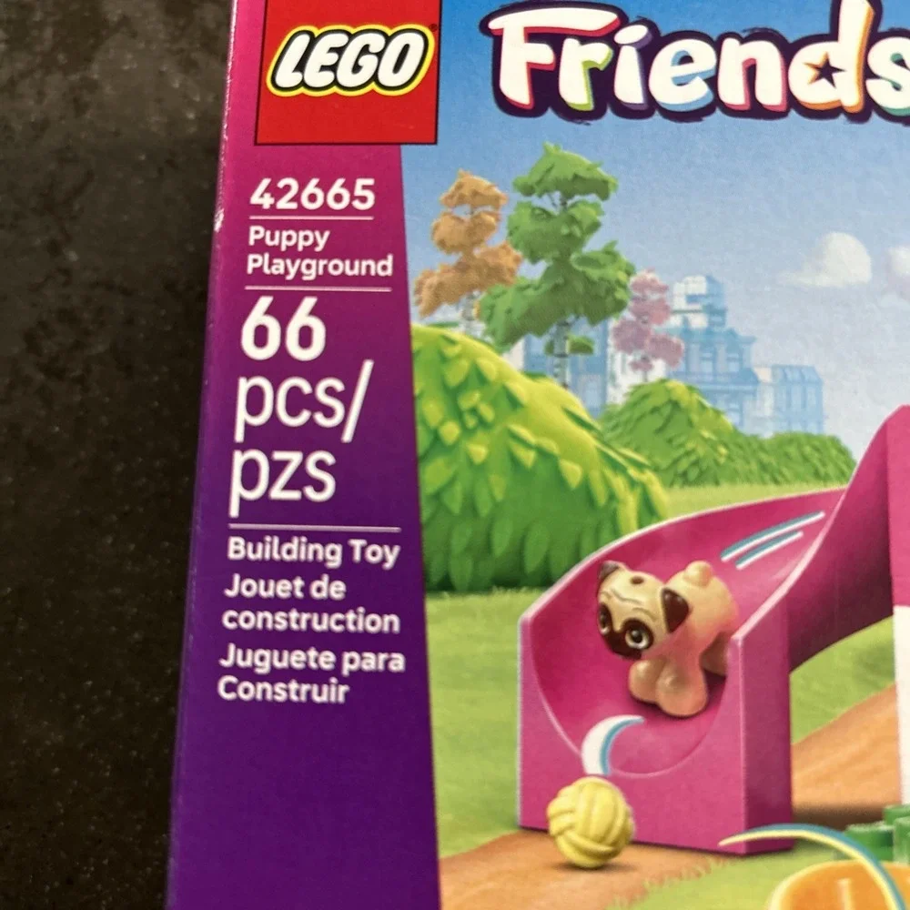 Brand New Sealed LEGO® Friends™ PUPPY PLAYGROUND 66 Piece 4+ Building Set 42665